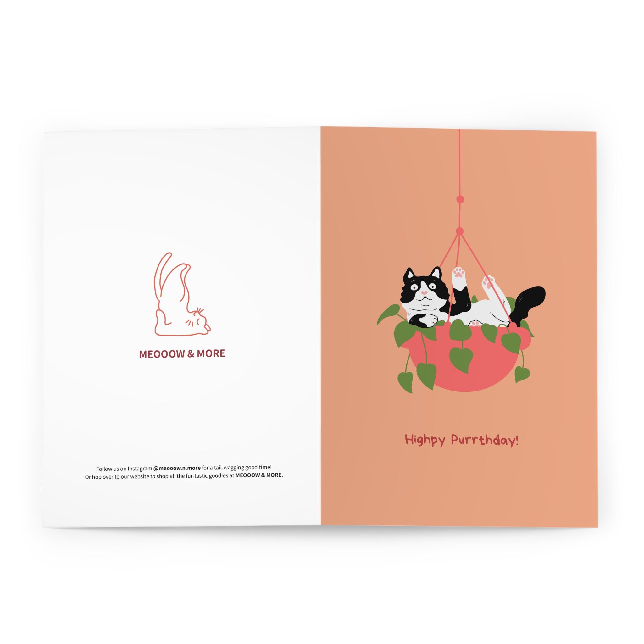 funny tuxedo cat birthday card black and white cat design with highpy purrday pun perfect birthday card for cat lovers and feline fans funny tuxedo cat birthday card black and white cat design with highpy purrday pun perfect birthday card for cat lovers and feline fans