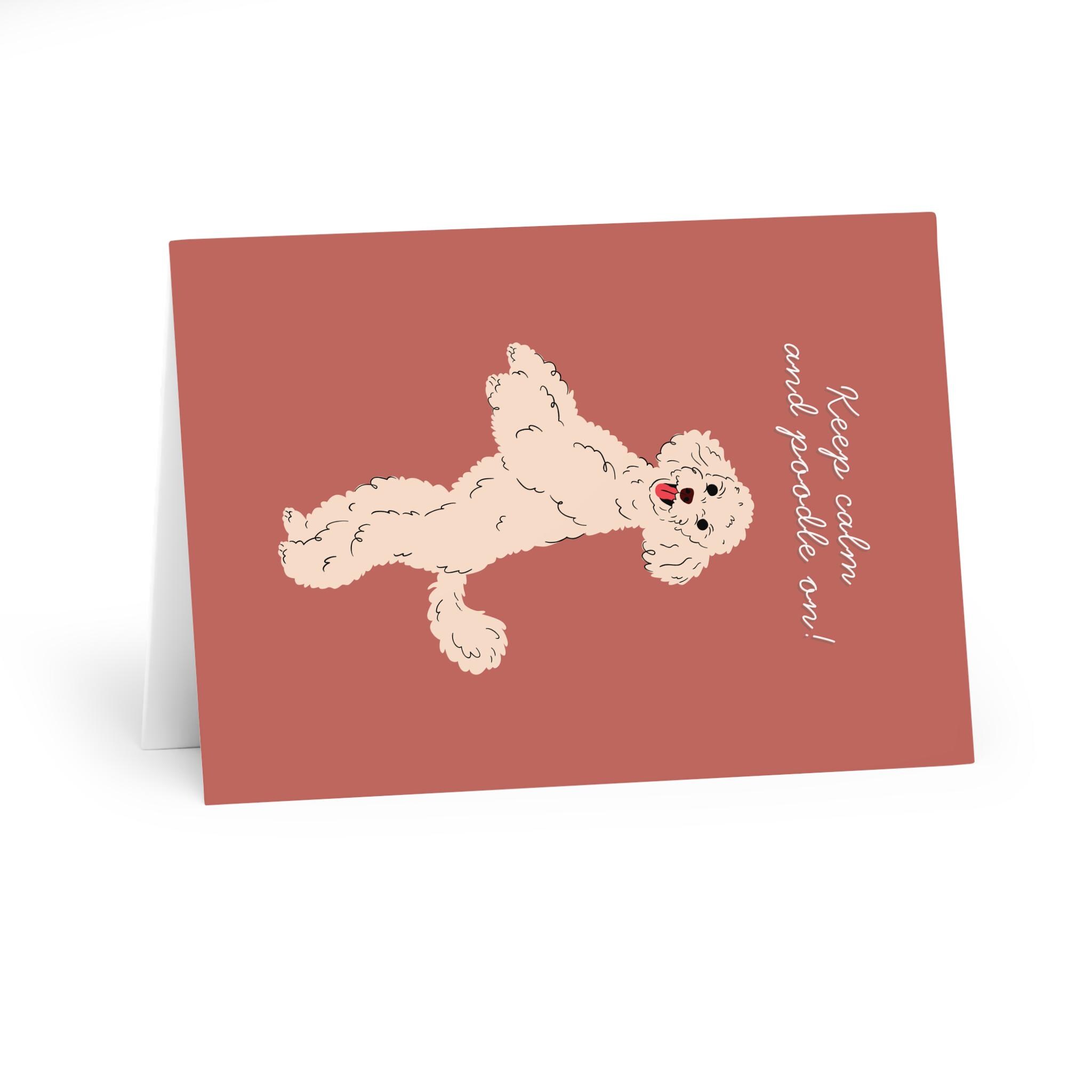 card funny poodle dog birthday card keep calm and poodle on greeting card for dog lovers pet owners thank you or just because gift card funny poodle dog birthday card keep calm and poodle on greeting card for dog lovers pet owners thank you or just because gift