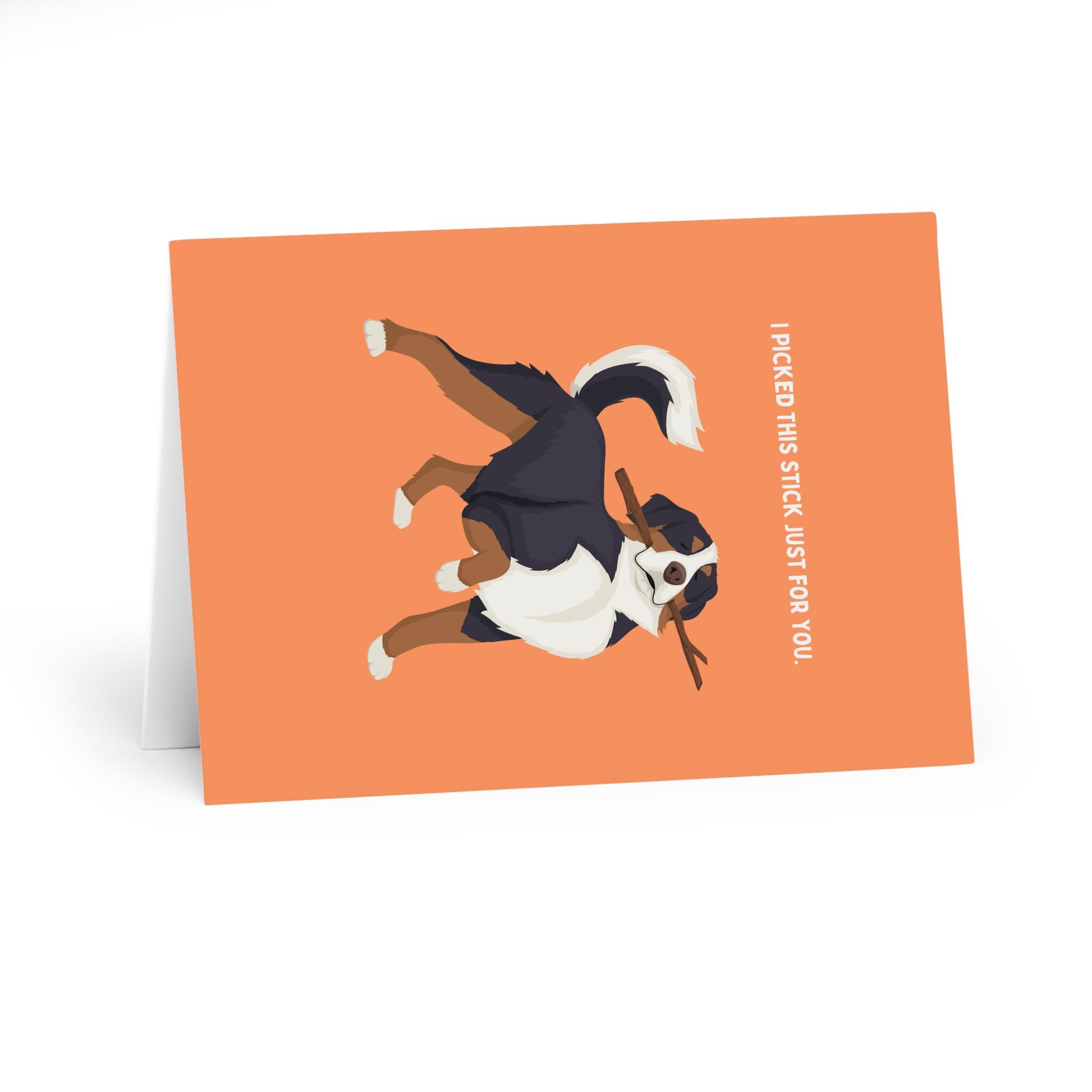 funny bernese mountain dog birthday card fathers day card for dog lovers and berner fans featuring cute sennenhund with a stick design funny bernese mountain dog birthday card fathers day card for dog lovers and berner fans featuring cute sennenhund with a stick design