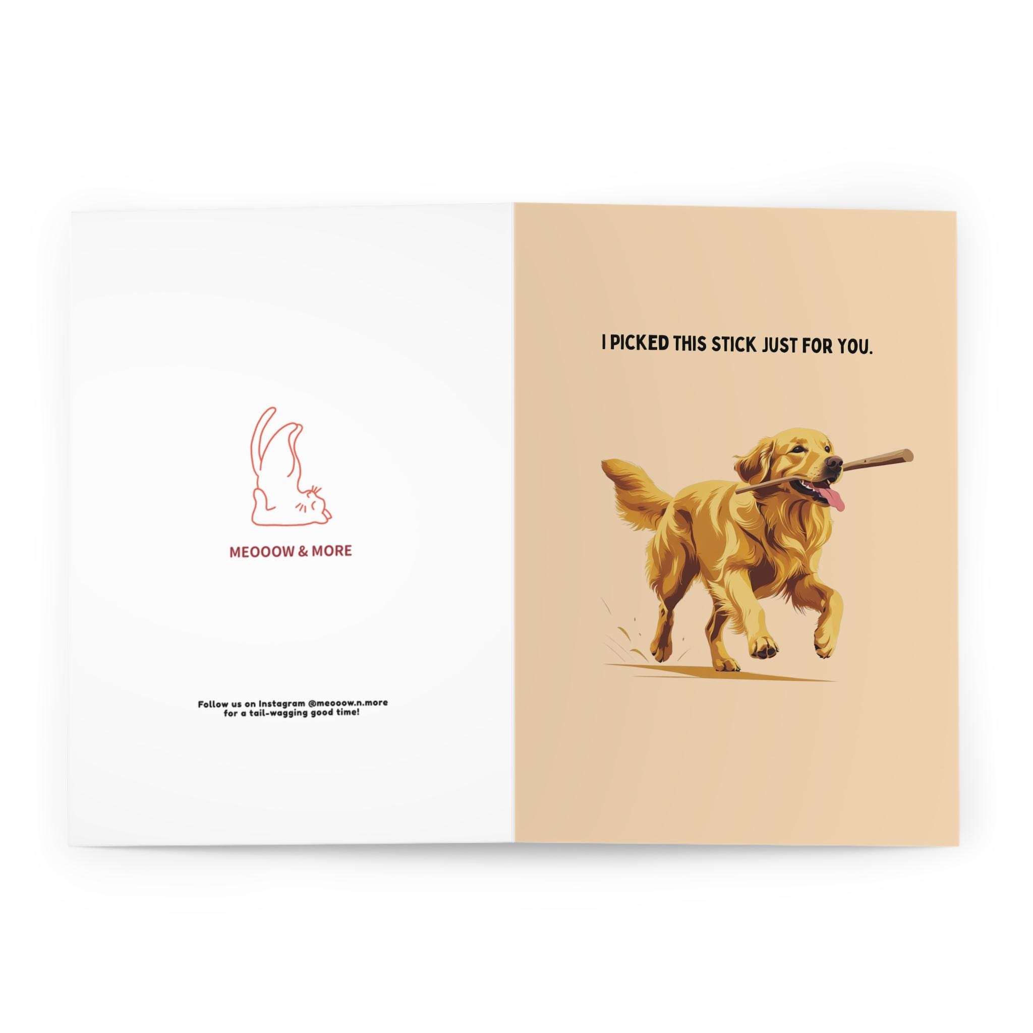 funny golden retriever birthday card for dog dad cute golden retriever fathers day card from the dog gift for dog lover stick design funny golden retriever birthday card for dog dad cute golden retriever fathers day card from the dog gift for dog lover stick design