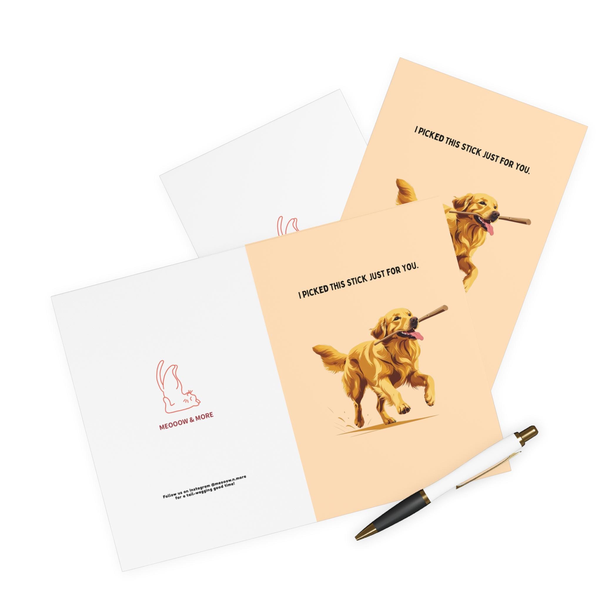 funny golden retriever birthday card for dog dad cute golden retriever fathers day card from the dog gift for dog lover stick design funny golden retriever birthday card for dog dad cute golden retriever fathers day card from the dog gift for dog lover stick design