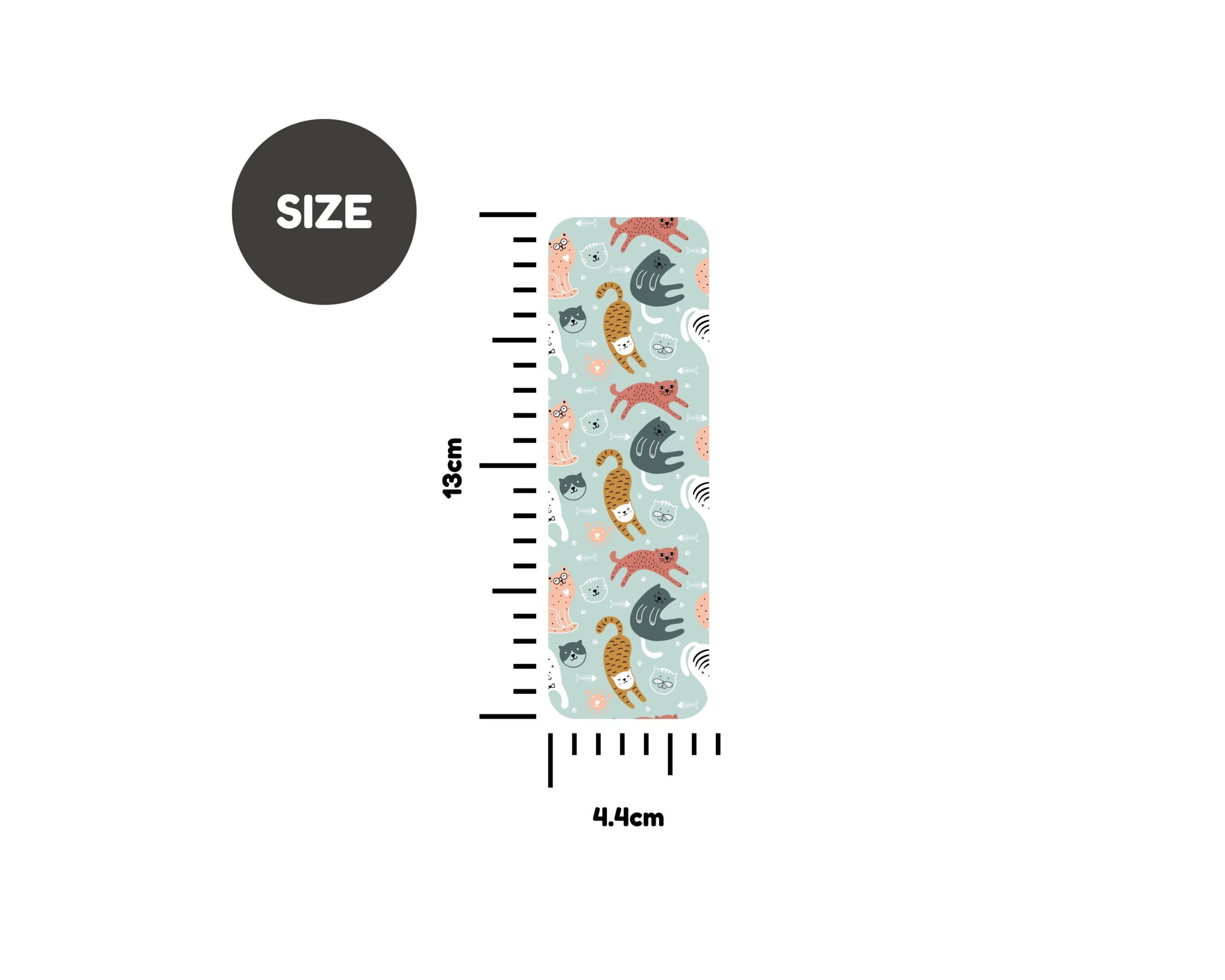 fun cat bookmark for readers and book lovers bright colourful cat illustration for cat owners stationery collectors and gift ideas fun cat bookmark for readers and book lovers bright colourful cat illustration for cat owners stationery collectors and gift ideas