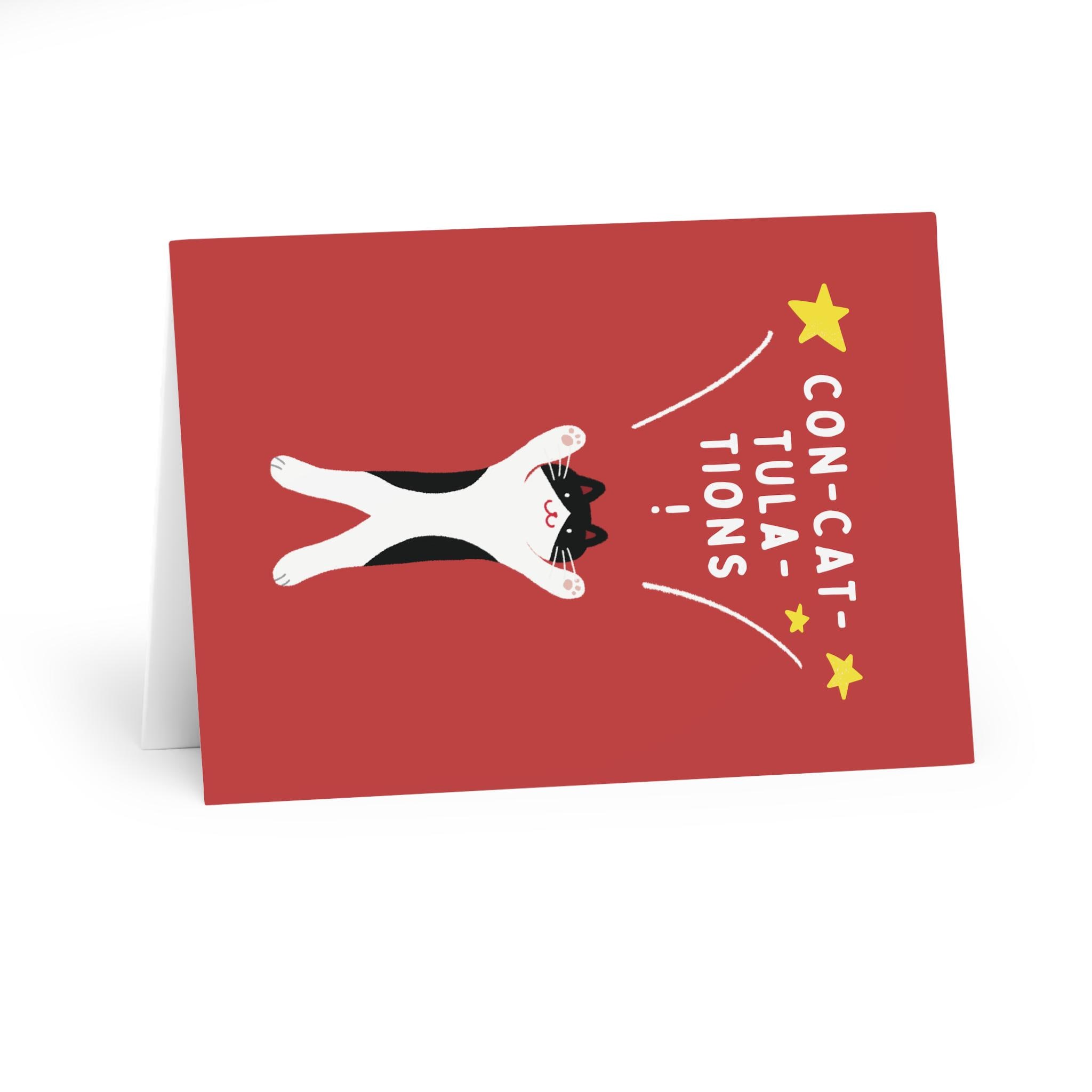 cat congratulations card for any achievement cat congratulations card for any achievement