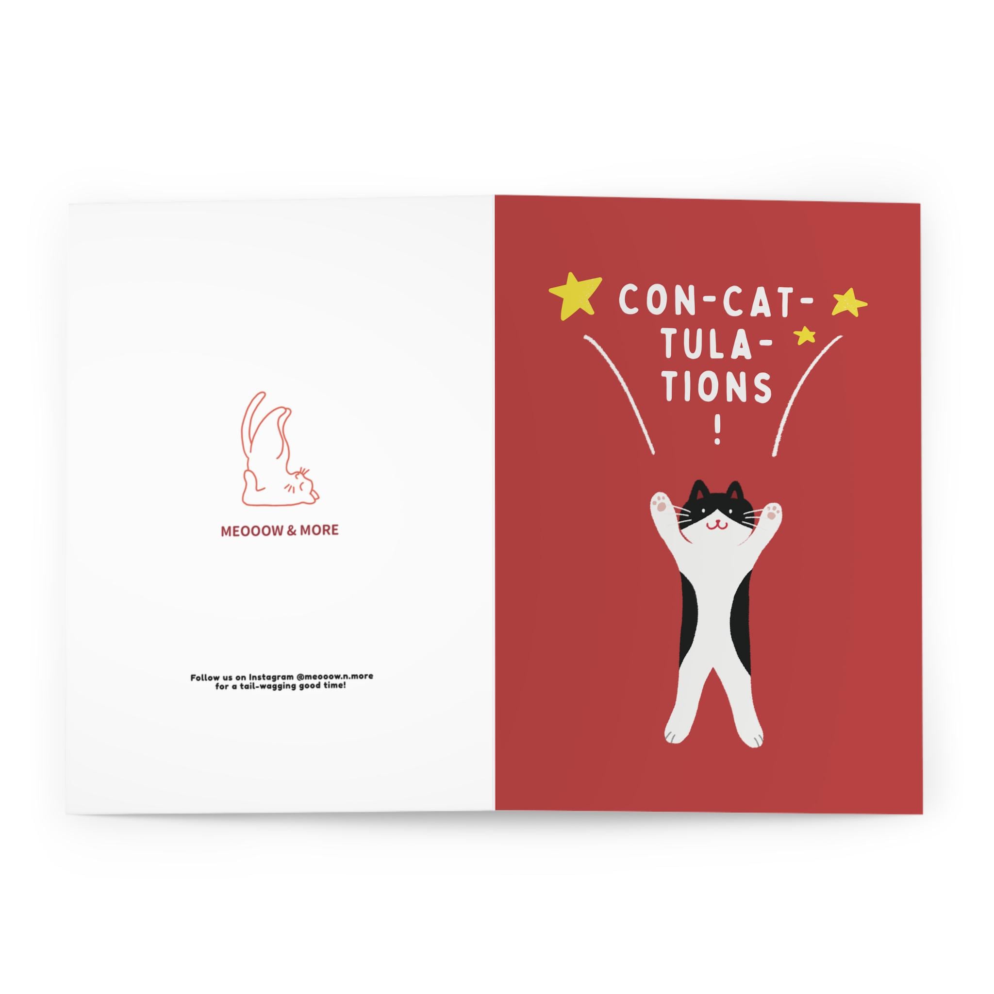 cat congratulations card for any achievement cat congratulations card for any achievement
